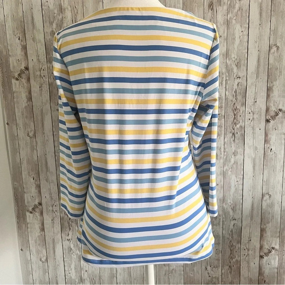 J McLaughlin Striped Top Stretchy - Picture 4 of 4